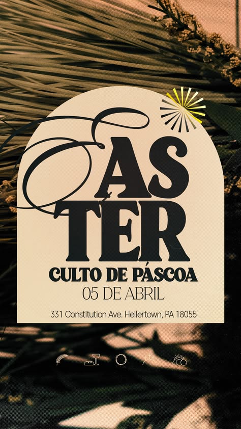 Culto de Páscoa — arte de Shairemy Alfonzo